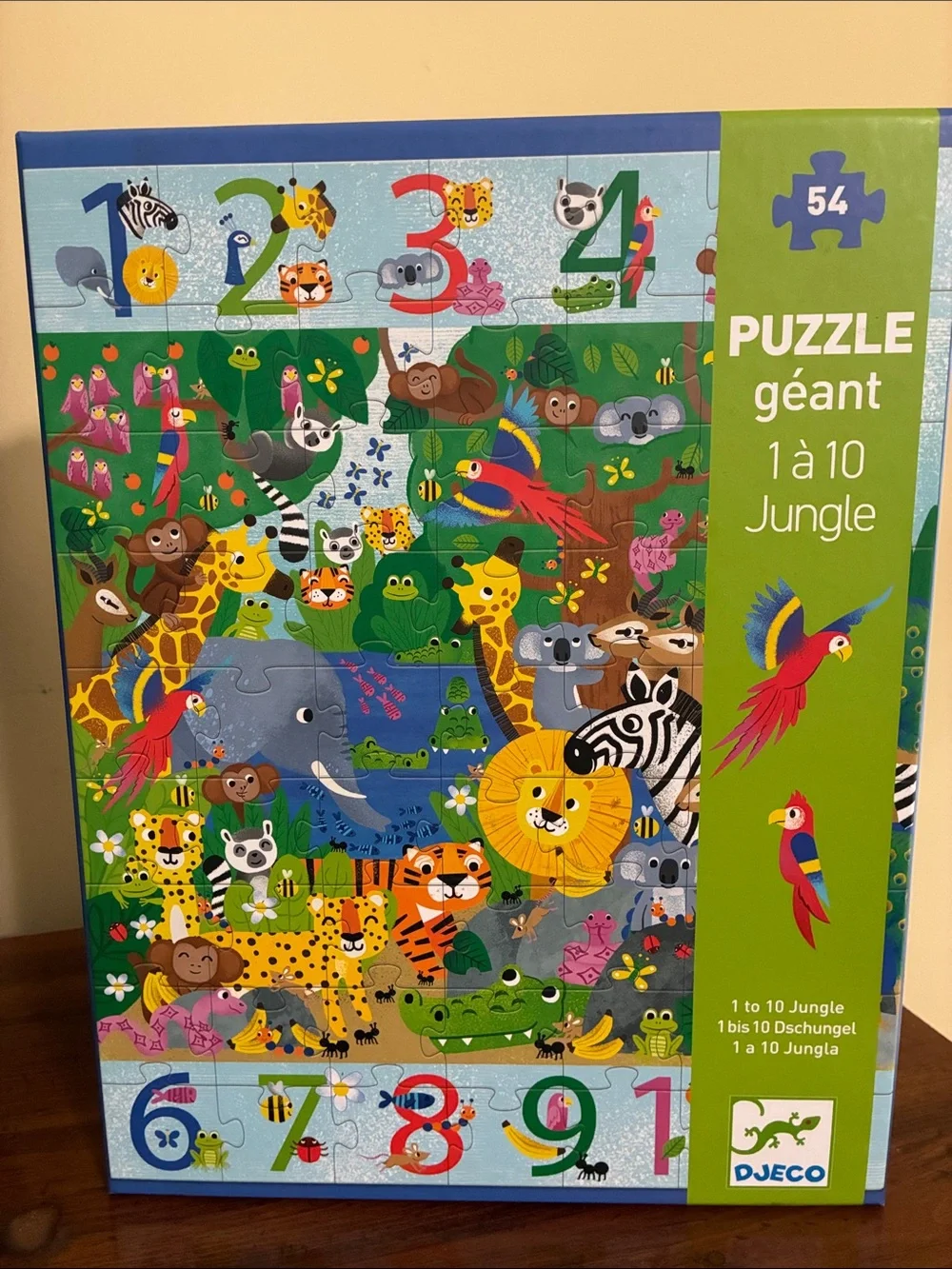 Djeco - COUNT TO 10 GIANT PUZZLE